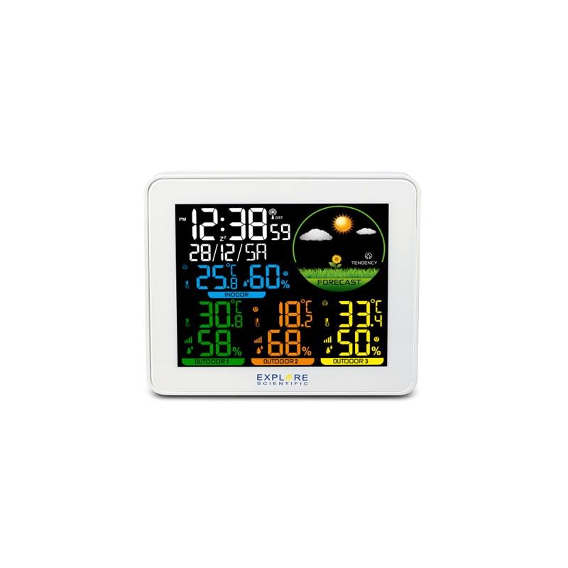 Bresser Explore Scientific Multi-Sensor Weather Station (3), White