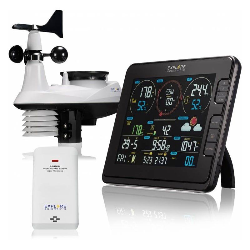 Bresser EXPLORE SCIENTIFIC 7-in-1 Wi-Fi Advanced Weather Station
