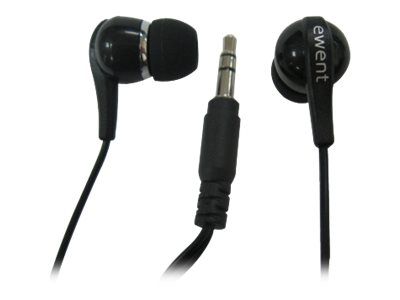 Eminent EW3584 - In-Ear Headphones - Wired - 3.5mm Jack - Black