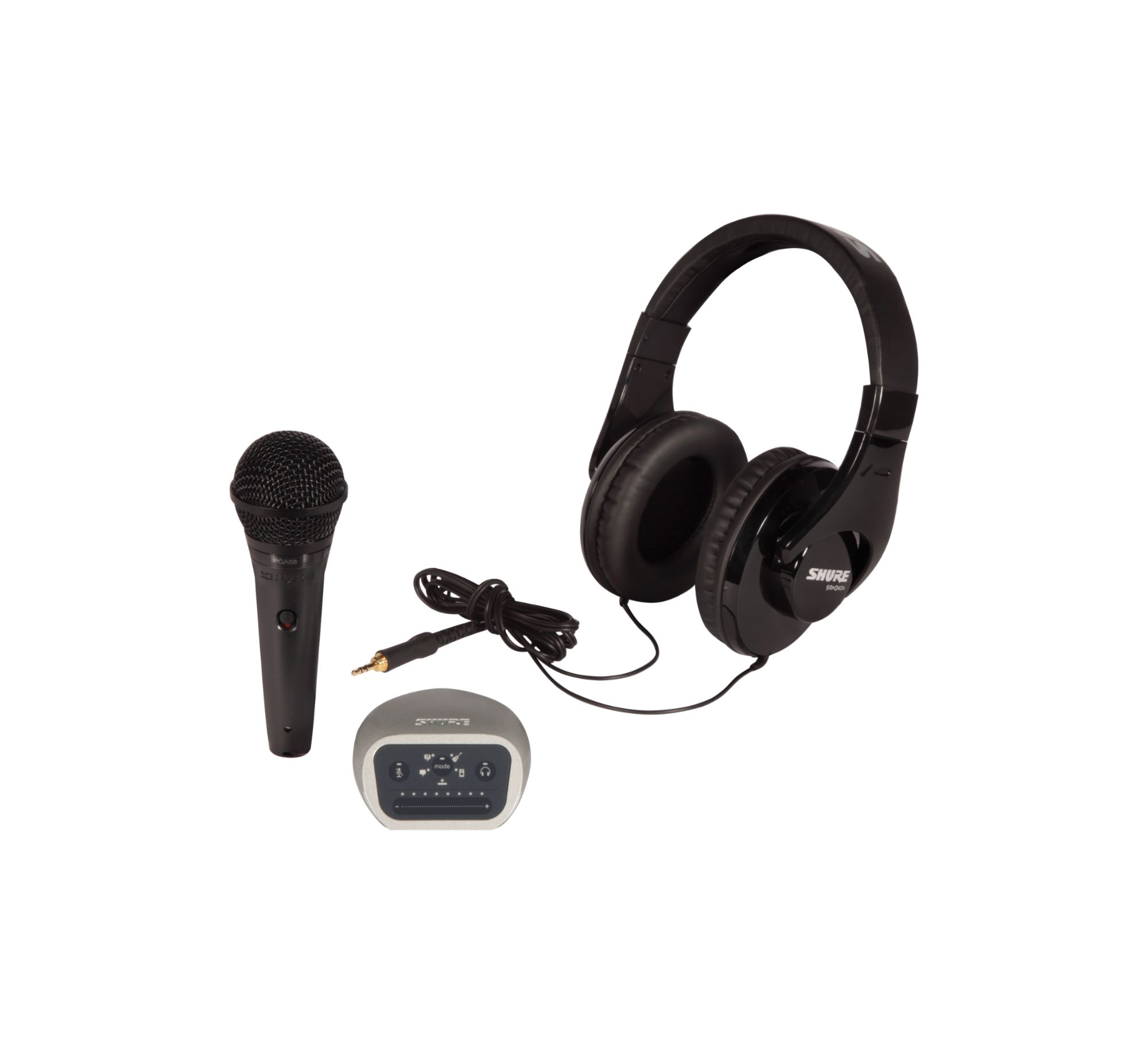 Shure P58-CN Digital Recording Kit (240GB, Black)
