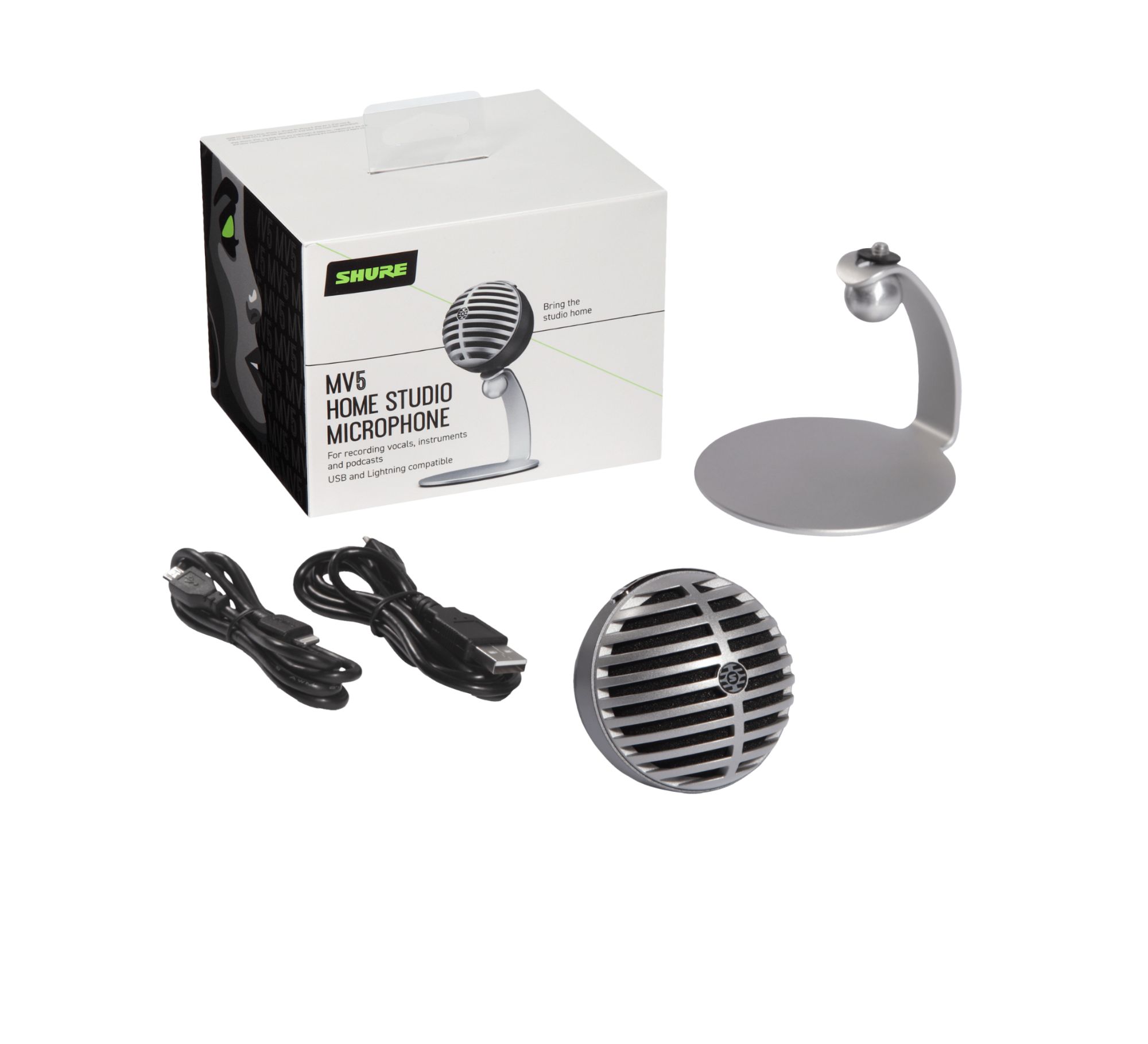 Shure MV5-DIG Digital Condenser Microphone