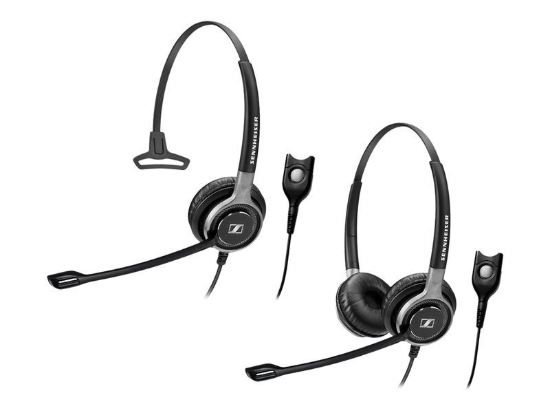 Auricular inalámbrico EPOS I SENNHEISER IMPACT SC 668 - Century - Negro y Plata