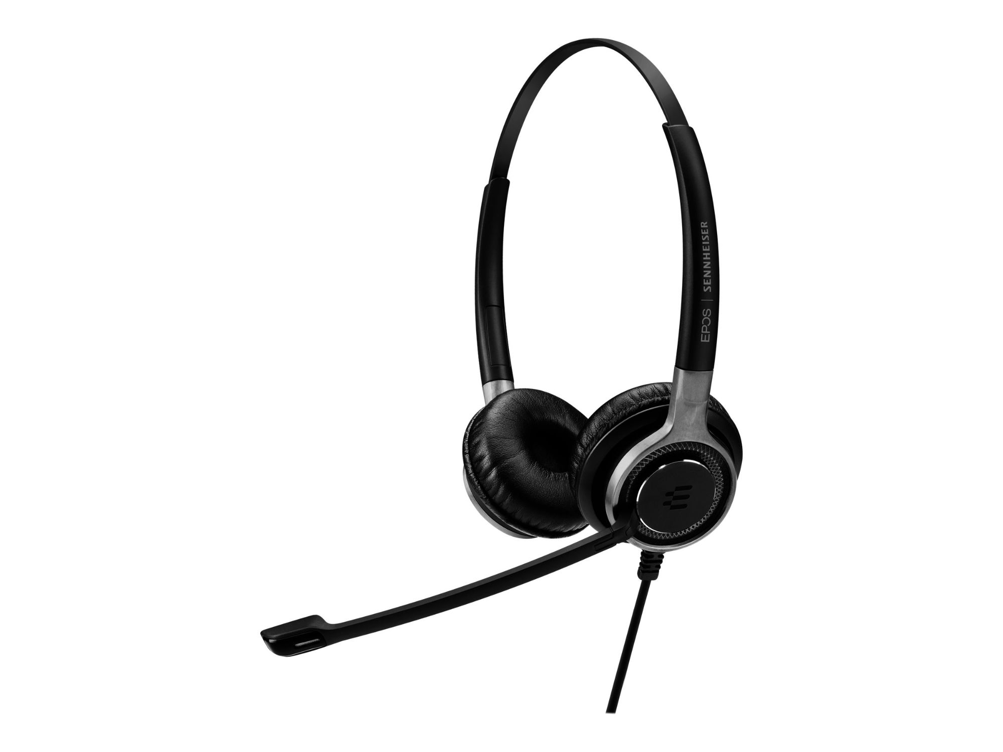 Auricular EPOS I Sennheiser Impact SC 665 USB - Over ear - Con cable - USB, conector de 3,5 mm - Negro, Plata