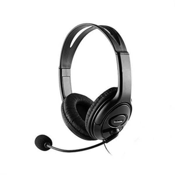 CoolBox Coolchat U1 Wired Headphone with Microphone - Black