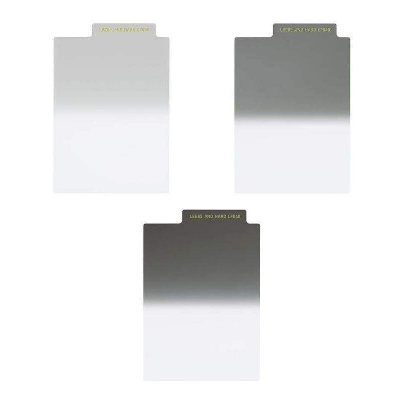 Lee Filters L85NDGHS Set of 3 Hard Graduated ND Filters 0.3, 0.6 and 0.9