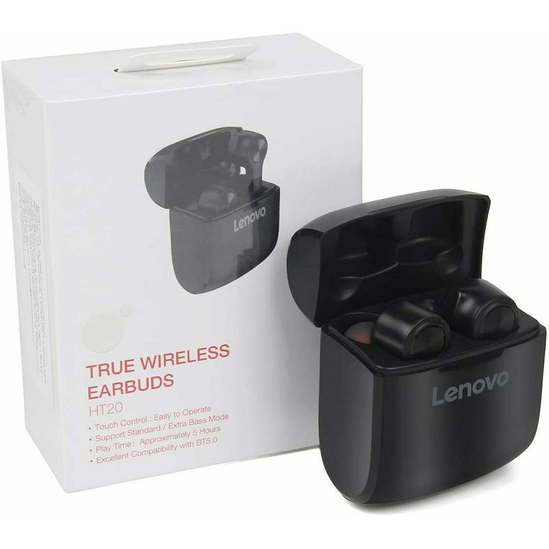 Auriculares inalámbricos Lenovo HT20 Bluetooth 5.0 - Negro
