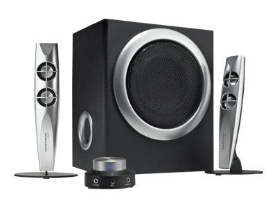 Wavemaster STAX 2.1 Channel Speaker System for PC, 42 Watts