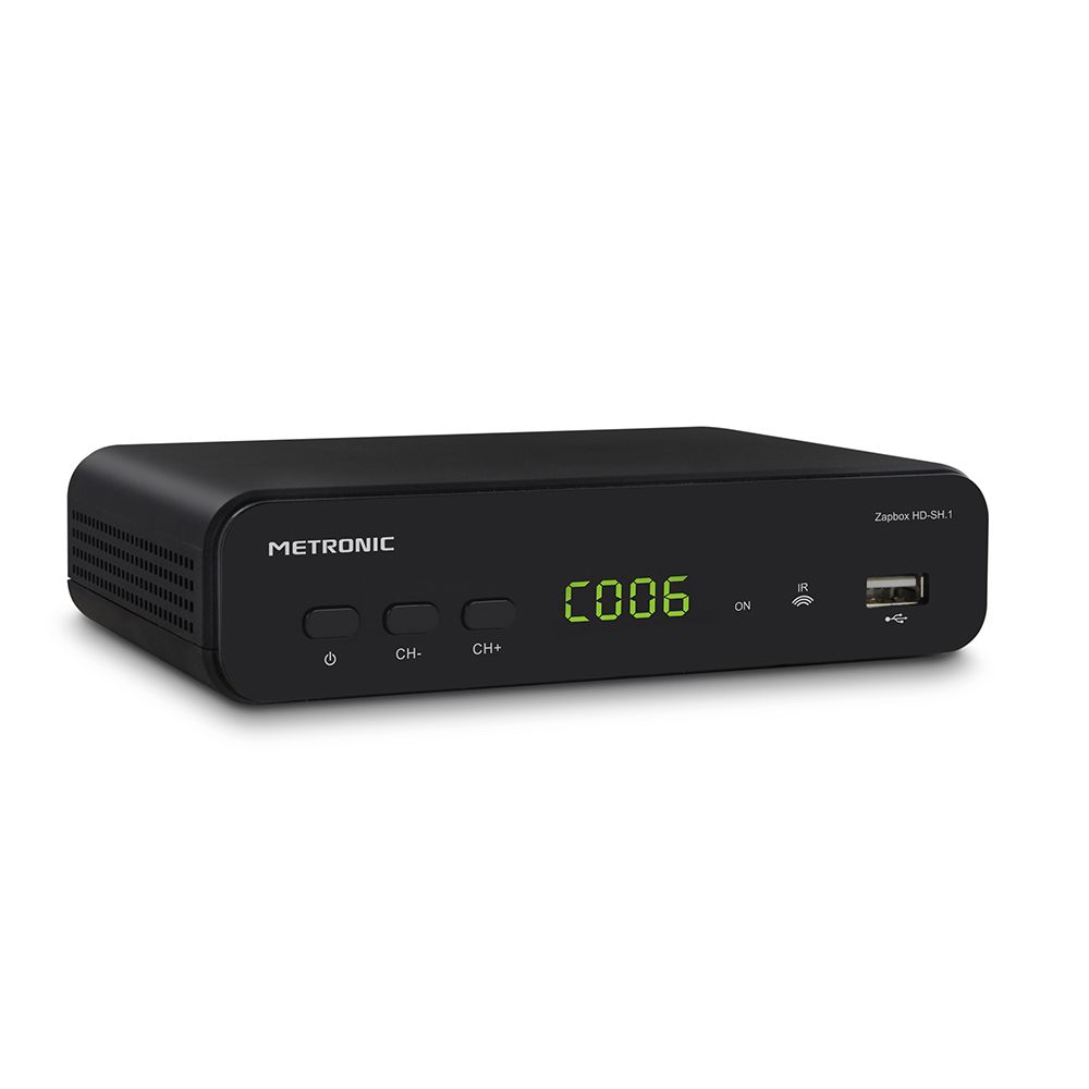 Metronic TNT Decoder Zapbox HD-SH.1 HEVC - Black