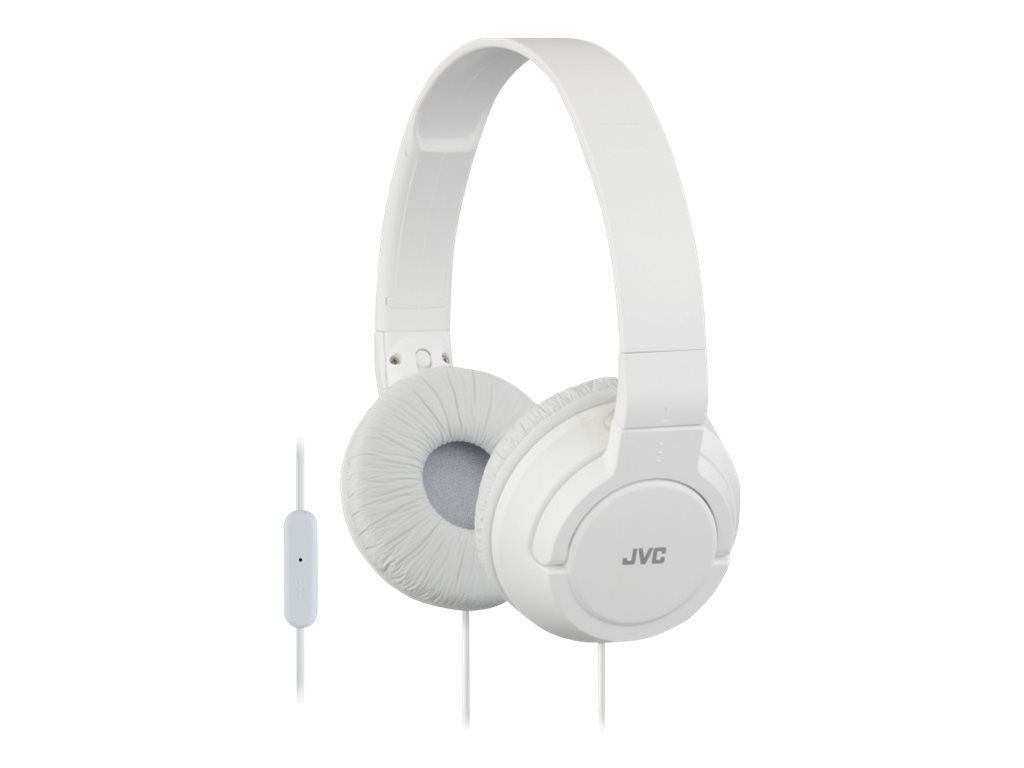 JVC HA-SR185 Headphones with Microphone - Over Ear - Wired - 3.5mm Jack