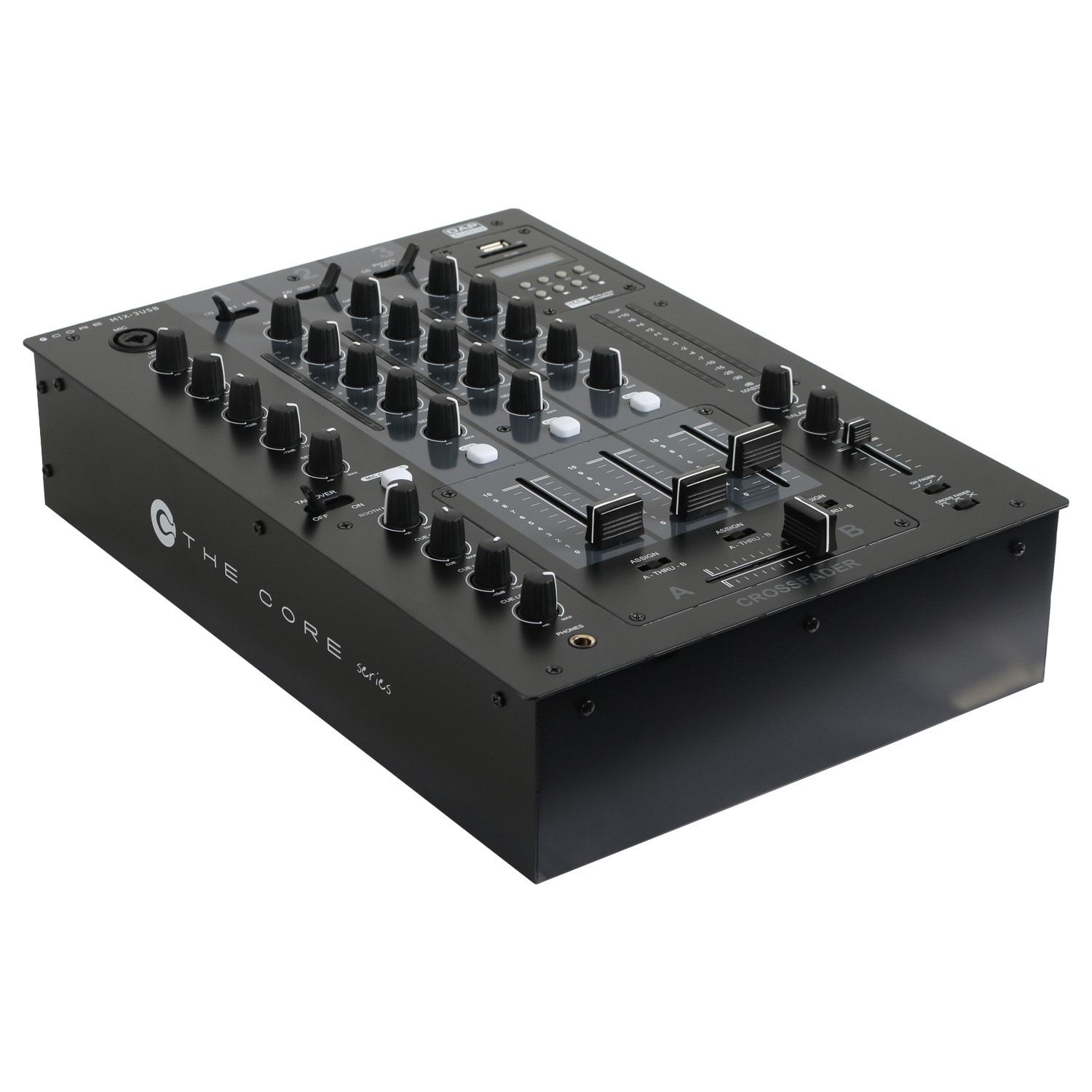 DAP Audio Mix-3 USB DJ Mixing Desk