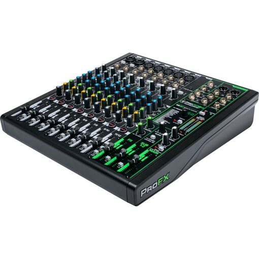 Consola de mezcla Mackie ProFX12v3 con interfaz USB