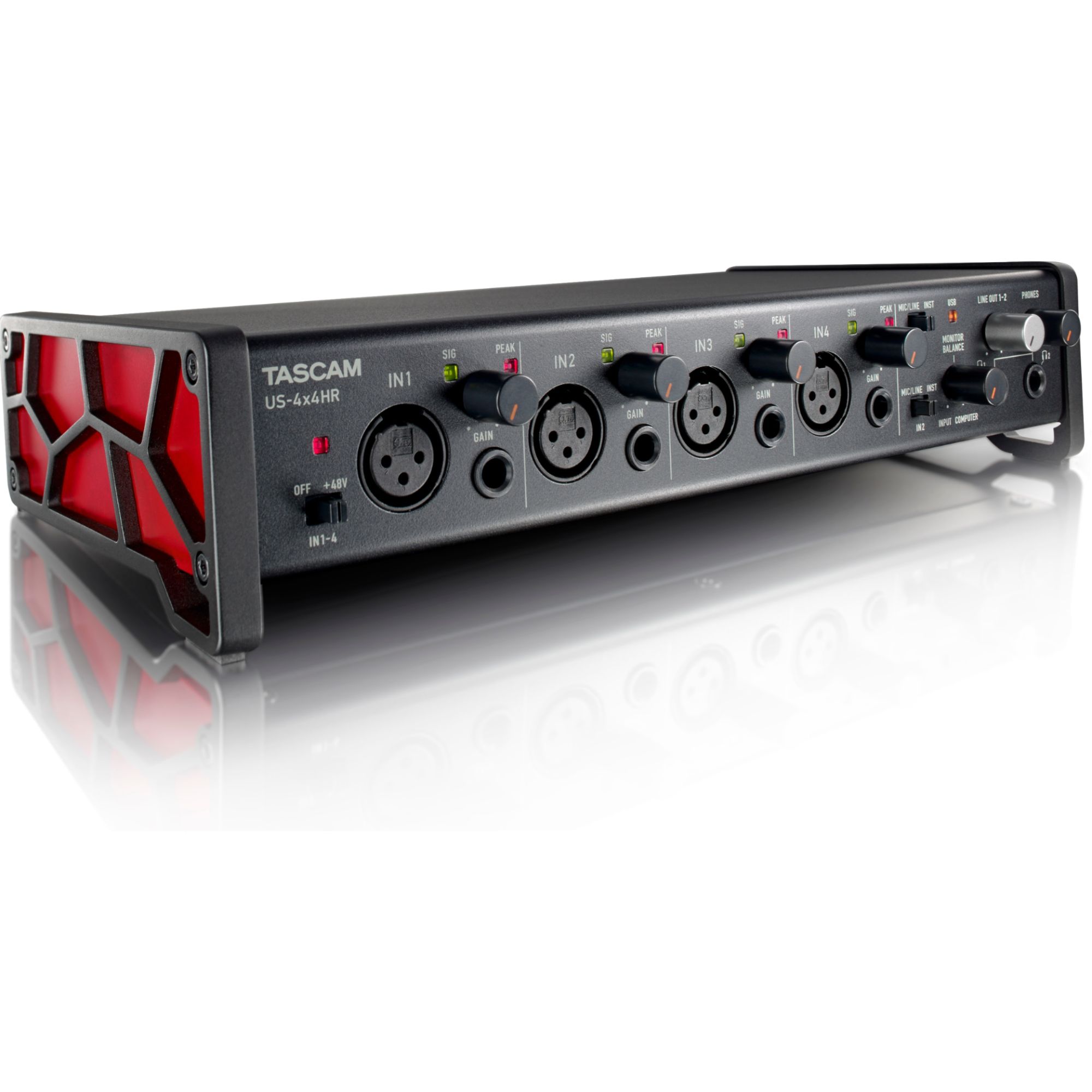Tascam US-4x4HR High-Resolution USB Audio Interface