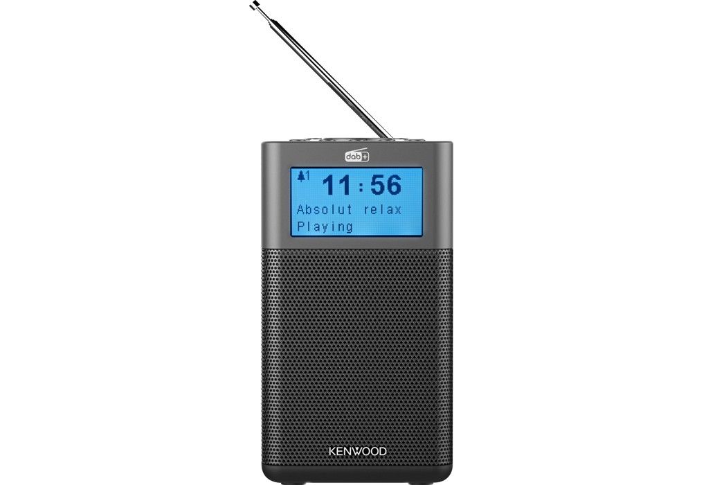 Kenwood CR-M10DAB Radio, Digital and Analogue, Slate Black