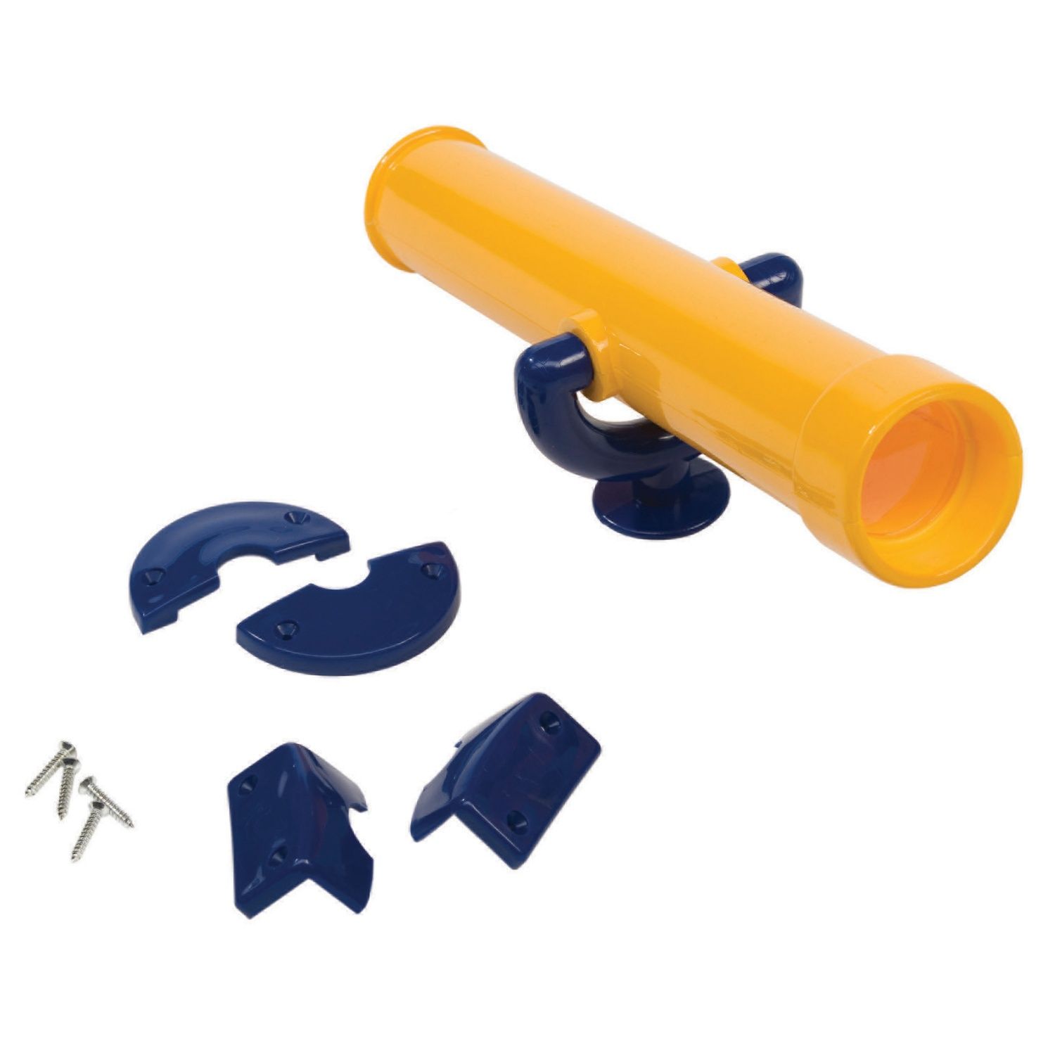 Axi House Long-View Yellow Blue Telescope for Playhouses