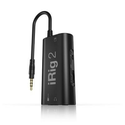 IK Multimedia iRig 2 Guitar Interface for iOS and macOS
