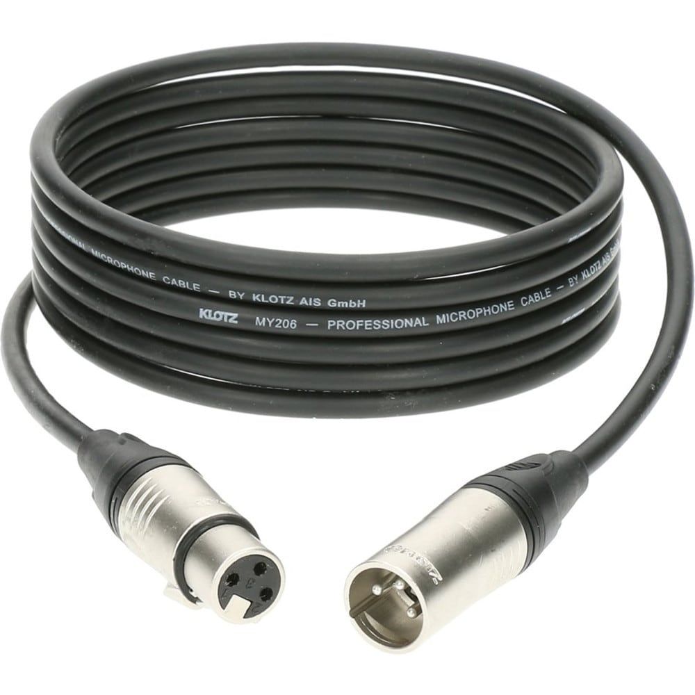 Klotz M1K1FM02000 Amphenol Micro XLR Cable 3-Pin, 20m