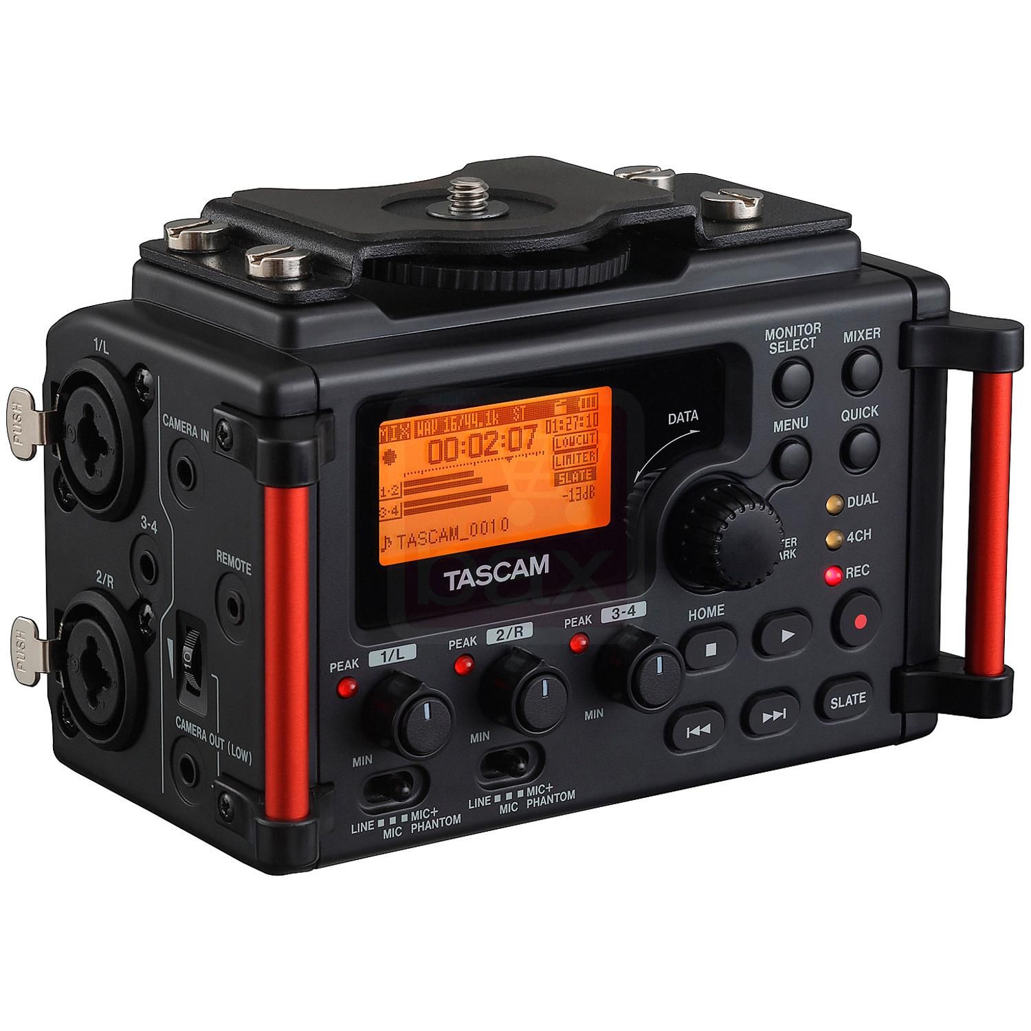 Tascam DR-60D MKII Audio Recorder for DSLR/DSLM