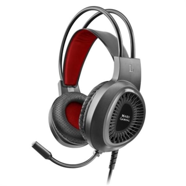 Mars Gaming MH120 Headset with Microphone - Black