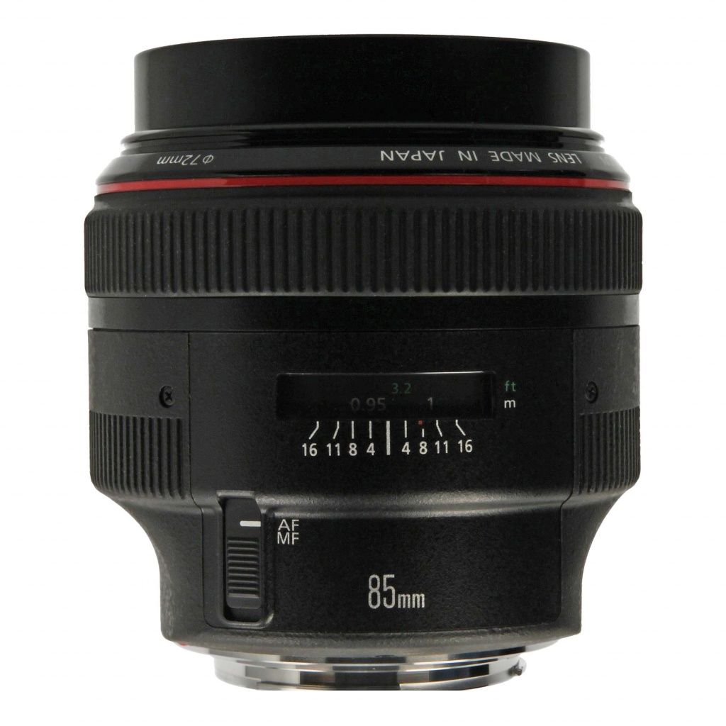 Objetivo Canon EF 85mm f/1.2L II USM Negro