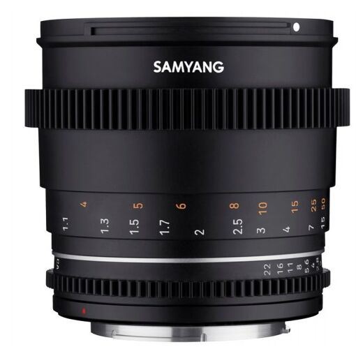 Objectif Samyang 85 mm T1,5 VDLSR MK2 Canon EF