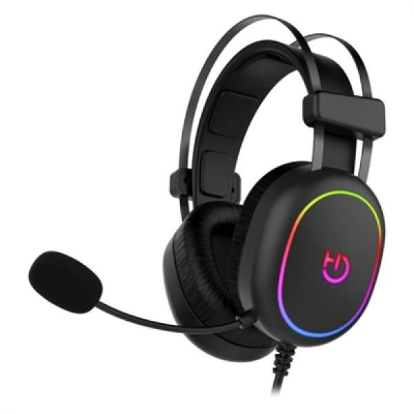 Hiditec ERYS ARGB Wired Gaming Headset, Black