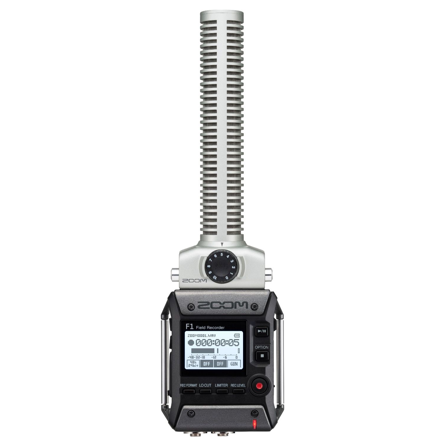 Zoom F1-SP Field Recorder with Canon Microphone