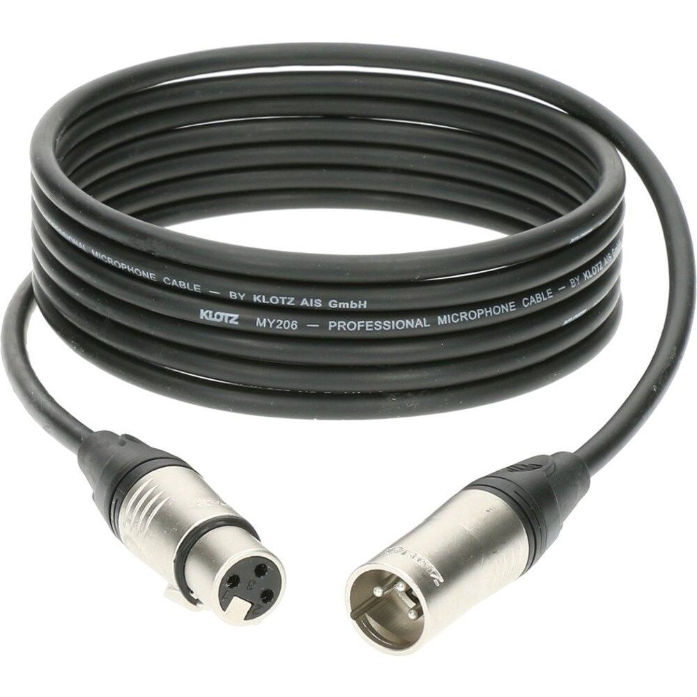 Klotz M1K1FM01500 Amphenol Micro XLR Cable 3-Pin, 15m