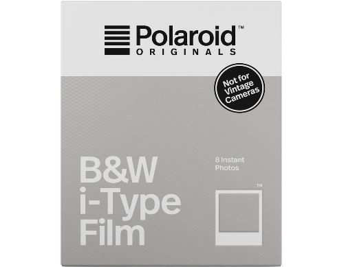 Papier photo instantané Polaroid Noir et Blanc pour i-Type (x8)
