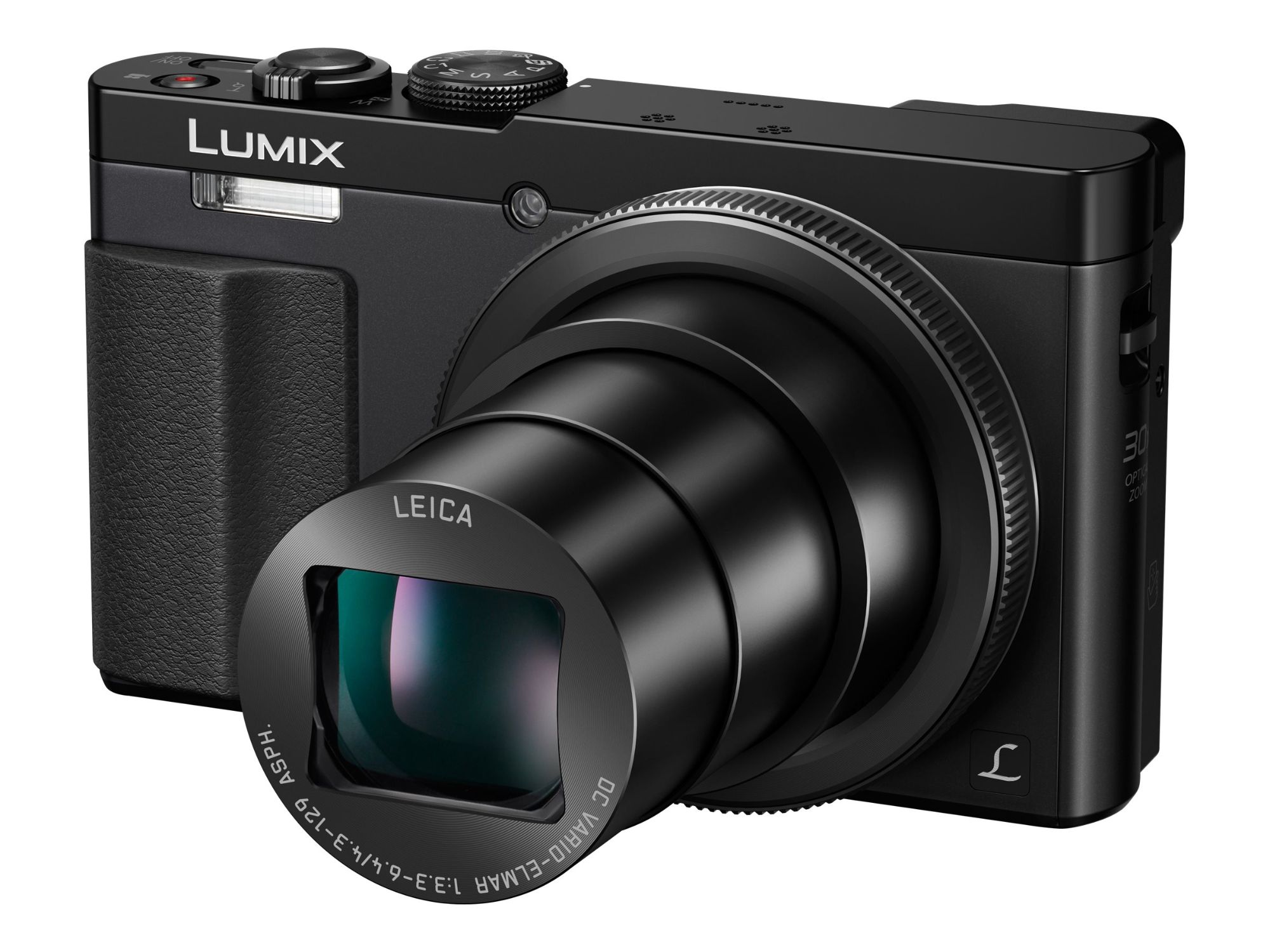 Panasonic Lumix DMC-TZ70 - Digital Camera - Compact - 12.1 MP - 30x Optical Zoom - Leica - Wi-Fi, NFC - Black