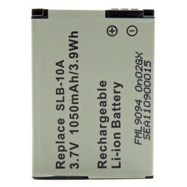 NX 3.7V 1050mAh Battery for Photo/Video Cameras - SLB-10A