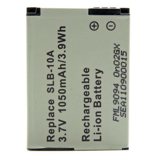 NX 3.7V 1050mAh Battery for Photo/Video Cameras - SLB-10A
