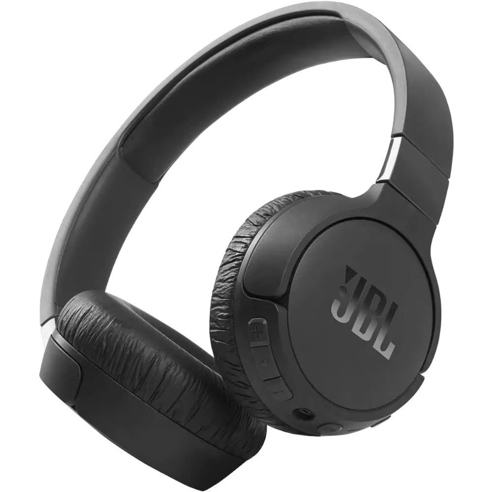 JBL TUNE 660NC Auriculares Bluetooth con Cancelación Activa de Ruido y Micrófono - Negro