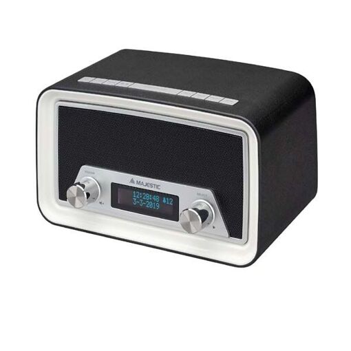 New Majestic Portable DAB Radio - Black