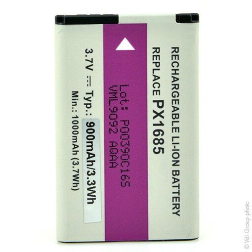 NX 3.7V 900mAh Camcorder Battery - PX1685