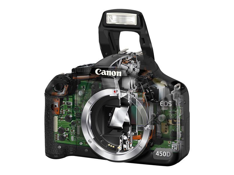 Canon APS-C Reflex Camera - 12.2MP - Black