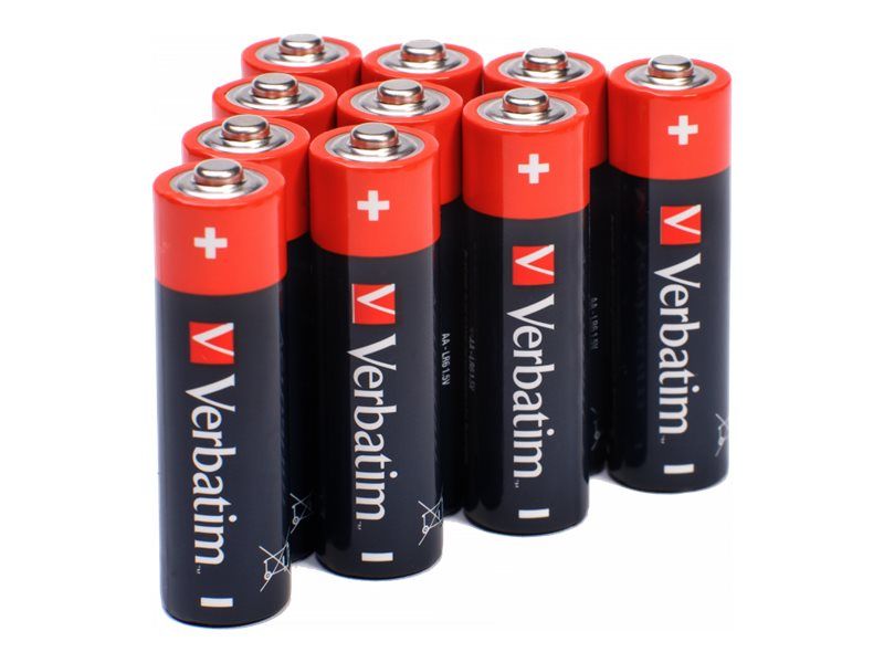 Verbatim AA Alkaline Batteries (4-Pack)