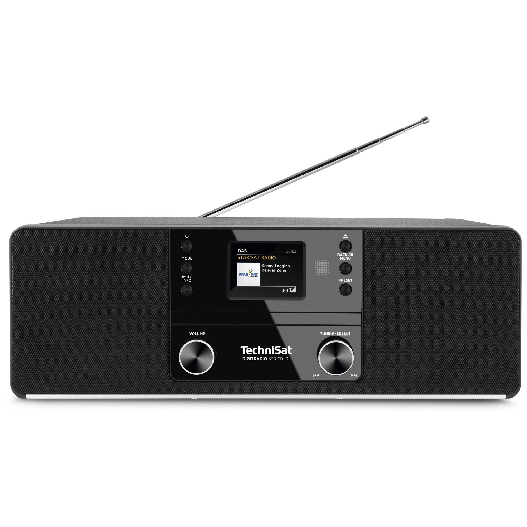 TechniSat DIGITRADIO 370 CD IR Mini Home Audio System 10W Black