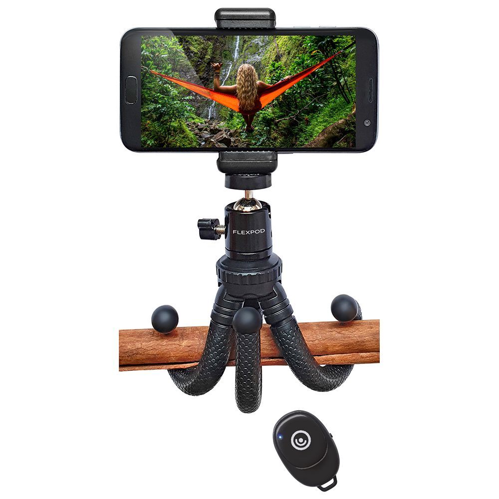 Clipeyz FlexPod Tripod (Size: 60cm, Color: Black, Capacity: N/A)