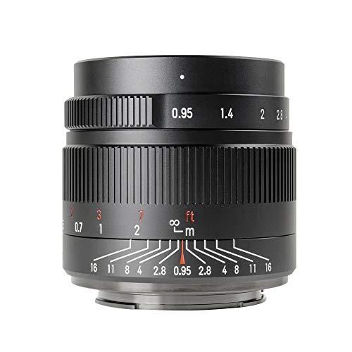 Objectif 7Artisans 35 mm f/0,95 grand angle à mise au point manuelle APSC avec monture Canon EFM pour appareil photo Canon sans miroir M M2 M3