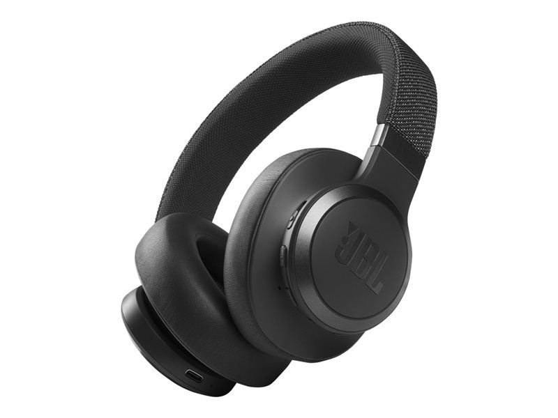 JBL LIVE 660NC Active Noise Cancelling Bluetooth Headphones - Black