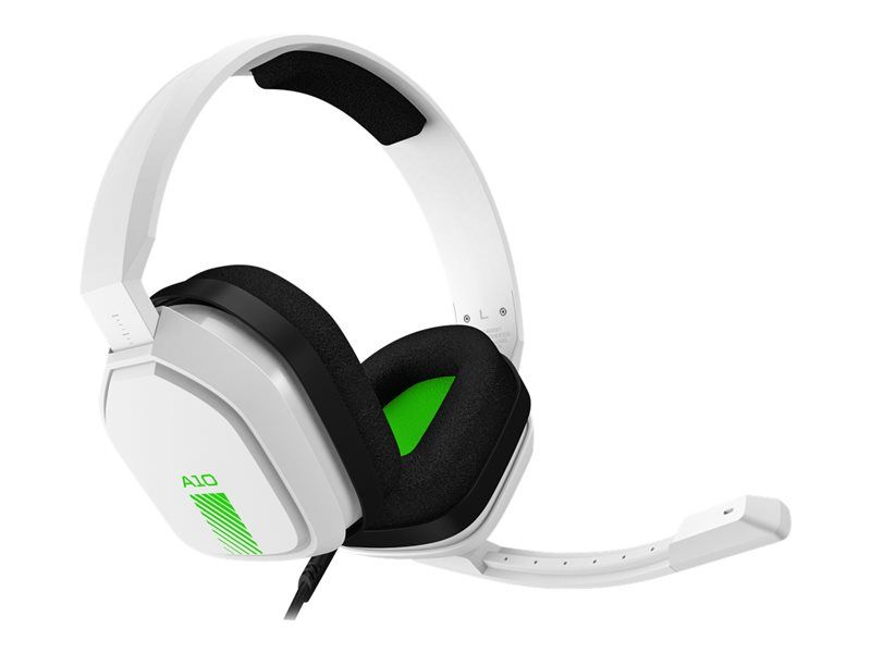 Casque filaire Logitech ASTRO A10 - Circum-aural - Jack 3,5 mm - Blanc