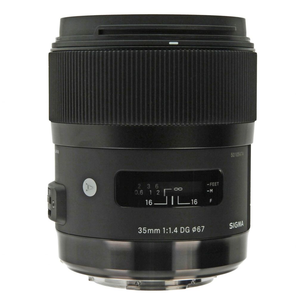 Sigma 35mm f/1.4 DG HSM Art Lens for Sony & Minolta, Black