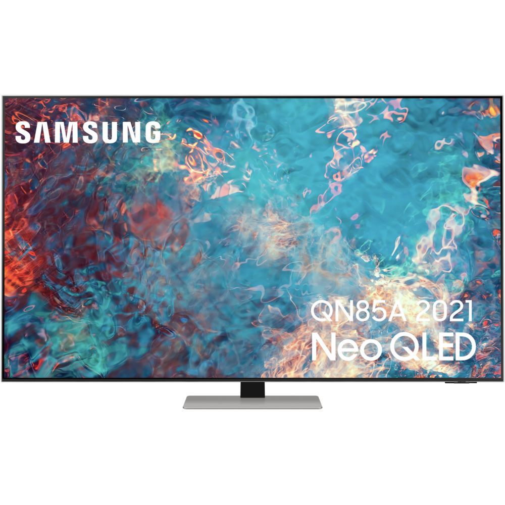 Samsung QE55QN85AAT - 55" QN85A Series QLED TV - Smart TV - Tizen OS - 4K UHD (2160p) 3840 x 2160 - HDR - Quantum Mini LED - Midnight Silver