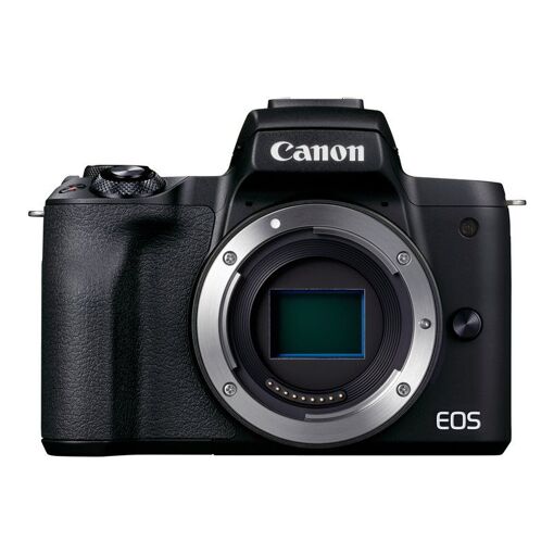 Appareil photo numérique Canon EOS M50 Mark II - Capteur APS-C de 24,1 mégapixels - 4K/24 images par seconde - Wi-Fi, Bluetooth - Noir