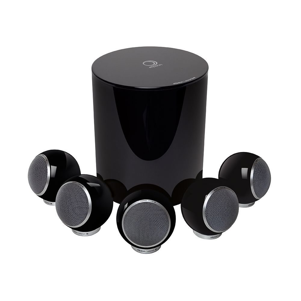 Système audio Elipson Planet M 5.1, Noir