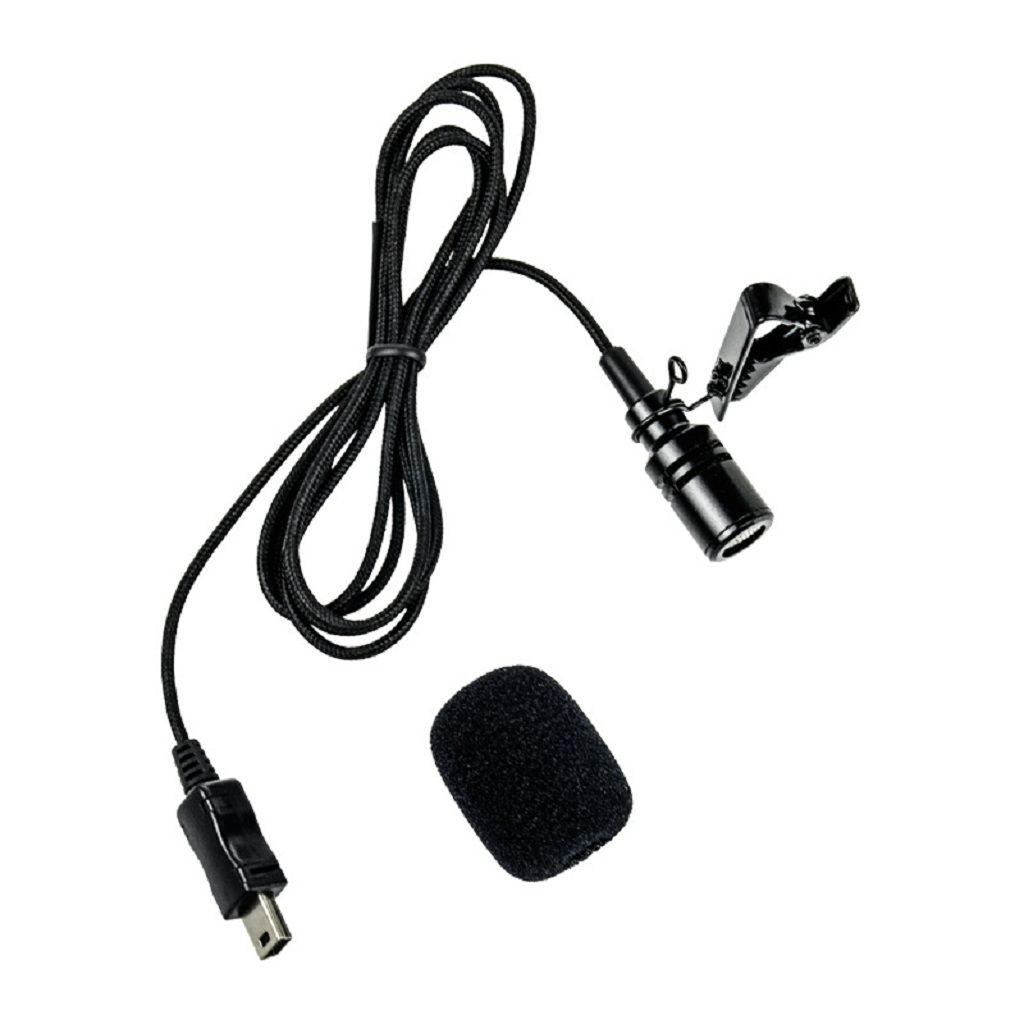 GoPro Hero 3/3+ 4 Mini USB Clip-On Microphone