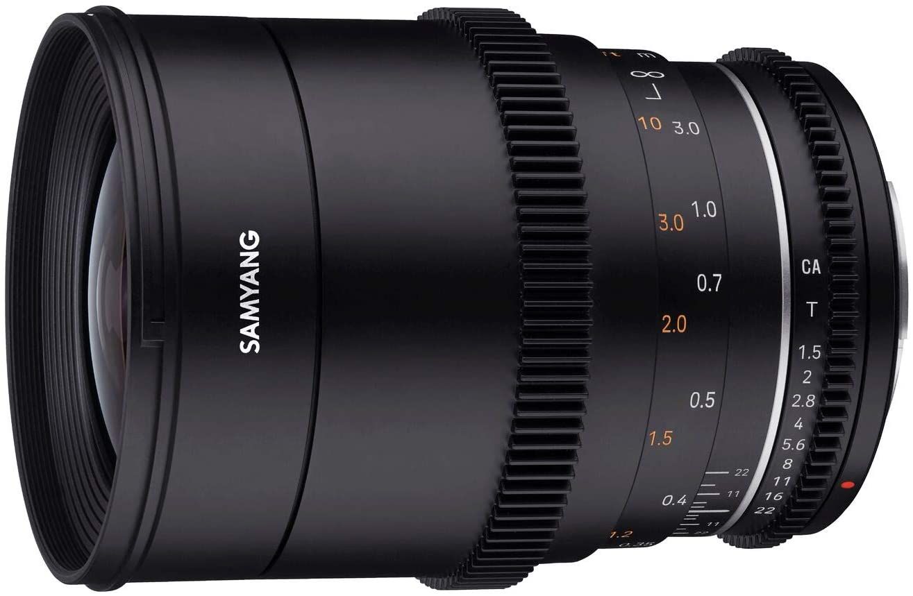 Samyang 35mm T1.5 VDSLR MK2 Canon RF Lens