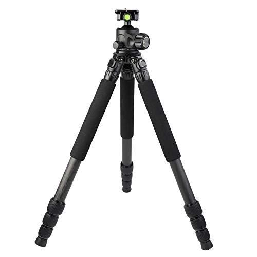 Tinkteek Carbon Pivoting Tripod with Panoramic Head, 134cm, Max Load 8kg