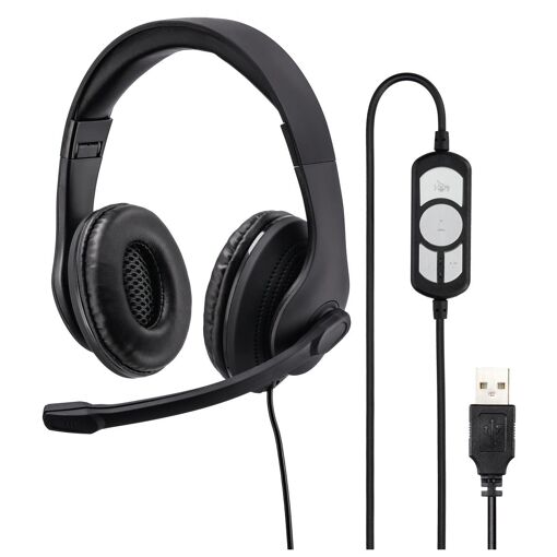 Auricular para juegos Hama HS-USB300