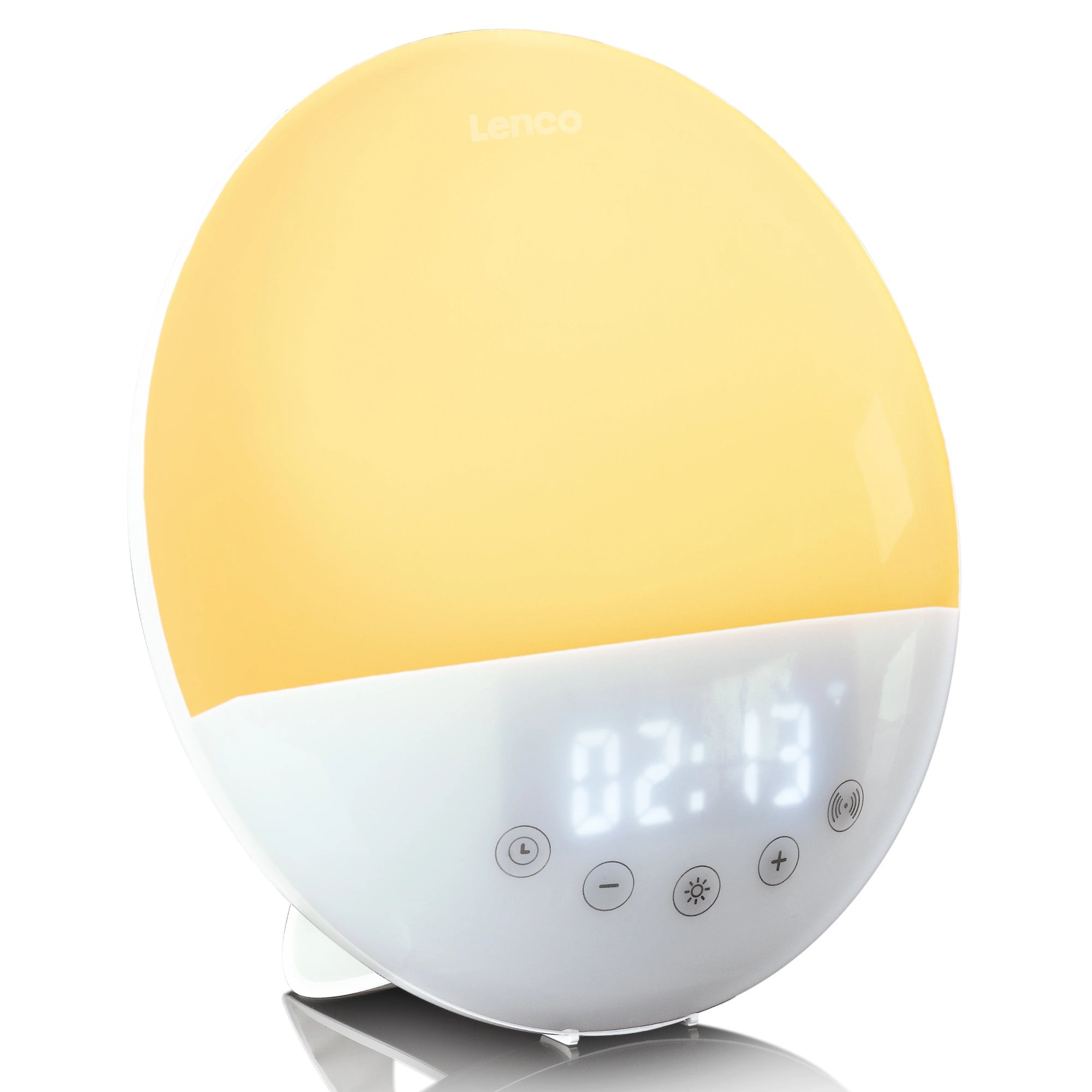 Lenco CRW-110WH Smart Sunrise Alarm Clock - Multi Color